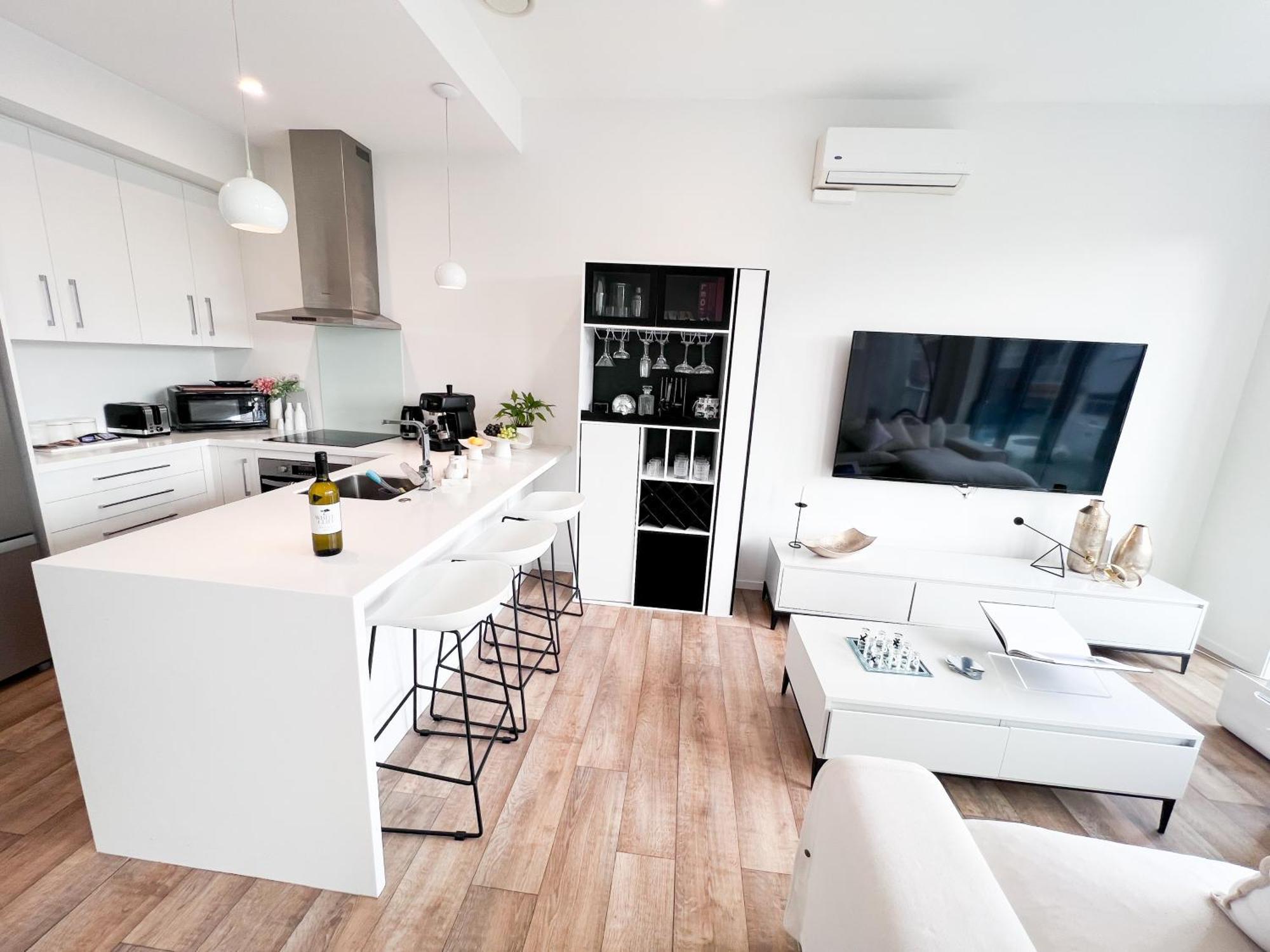 Luxury 2 Bedroom Apartment With Cocktail Bar And Espresso Machine Окленд Екстер'єр фото